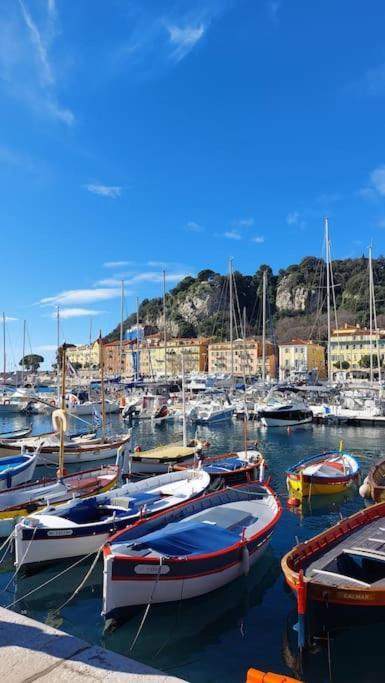 Appartement 2P Renove Avec Terrasse Au Port De Nizza Kültér fotó
