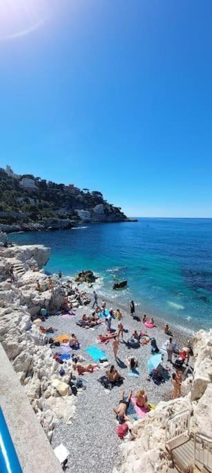 Appartement 2P Renove Avec Terrasse Au Port De Nizza Kültér fotó