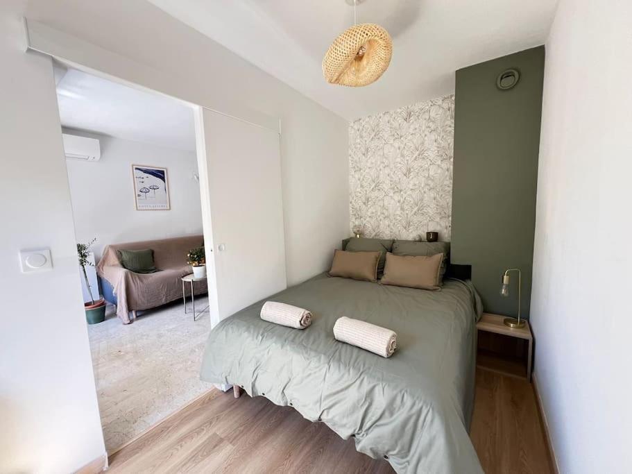 Appartement 2P Renove Avec Terrasse Au Port De Nizza Kültér fotó